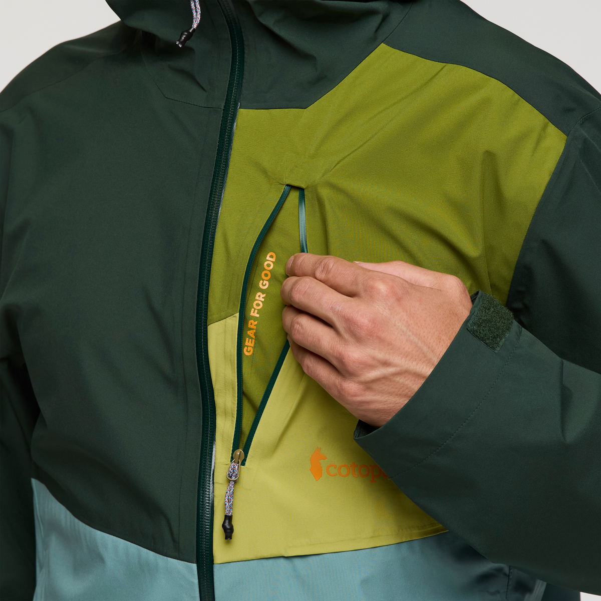 Impermeo 3L Hooded Shell Jacket - Men's